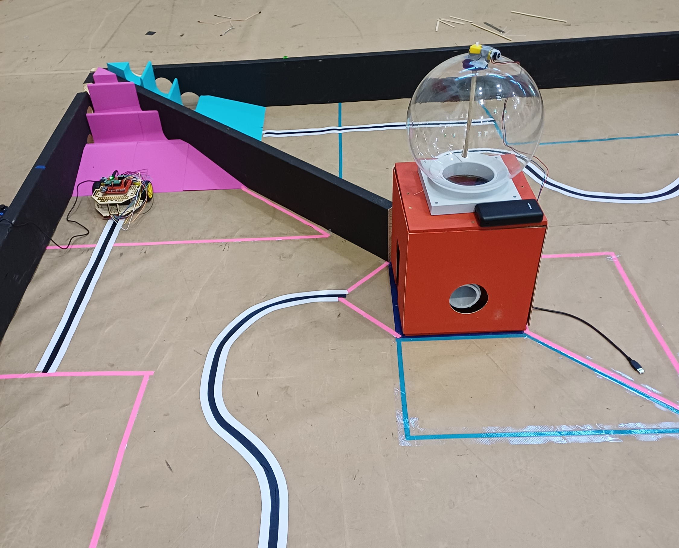 Photo of the competition field